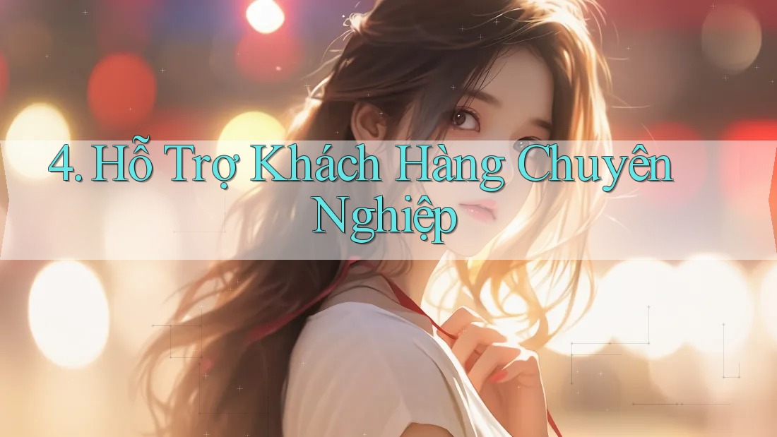 4. Hỗ Trợ Khách Hàng Chuyên Nghiệp 4. Hỗ Trợ Khách Hàng Chuyên Nghiệp