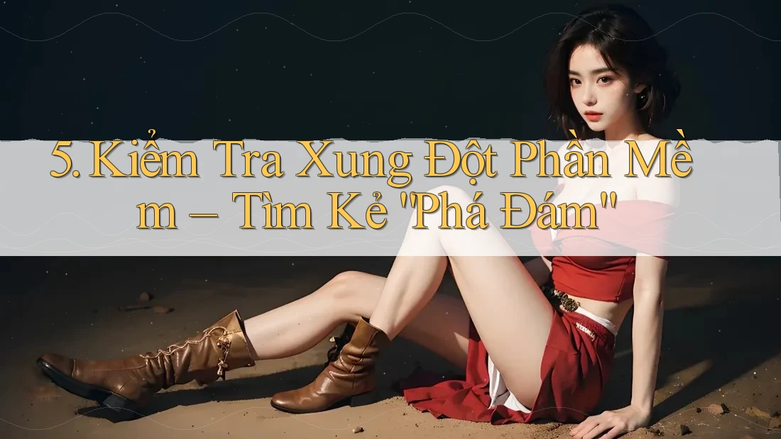 5. Kiểm Tra Xung Đột Phần Mềm – Tìm Kẻ “Phá Đám” 5. Kiểm Tra Xung Đột Phần Mềm – Tìm Kẻ “Phá Đám”
