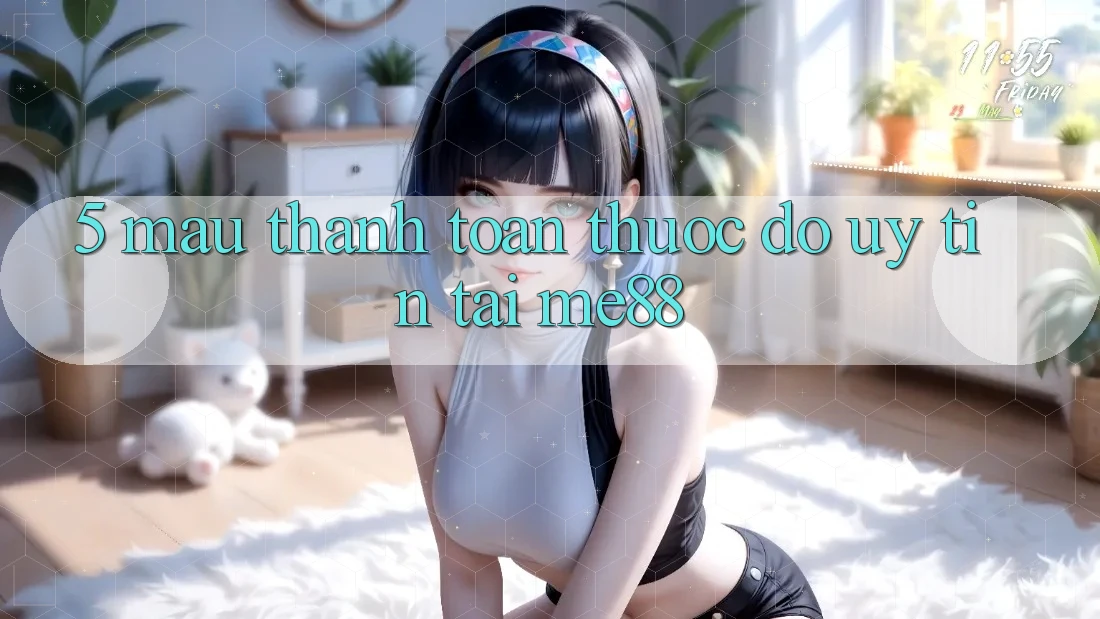 5. Mau Thanh toán - Thước Đo Uy Tín Tại me88