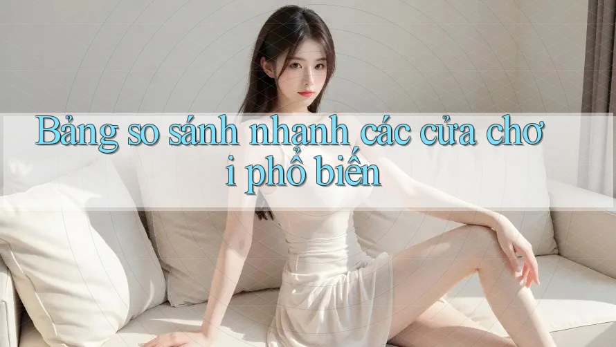 Bảng so sánh nhanh các cửa chơi phổ biến