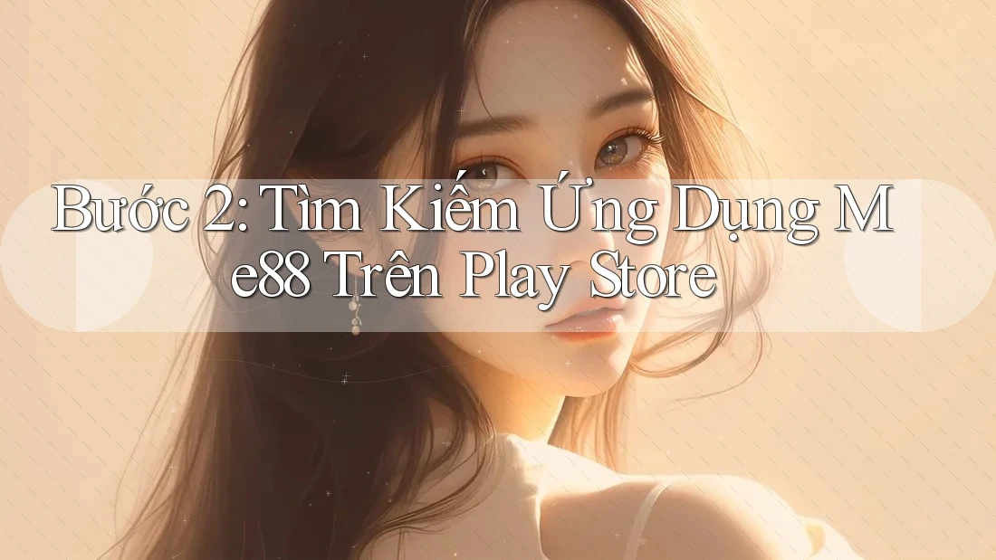 Bước 2: Tìm Kiếm Ứng Dụng Me88 Trên Play Store
