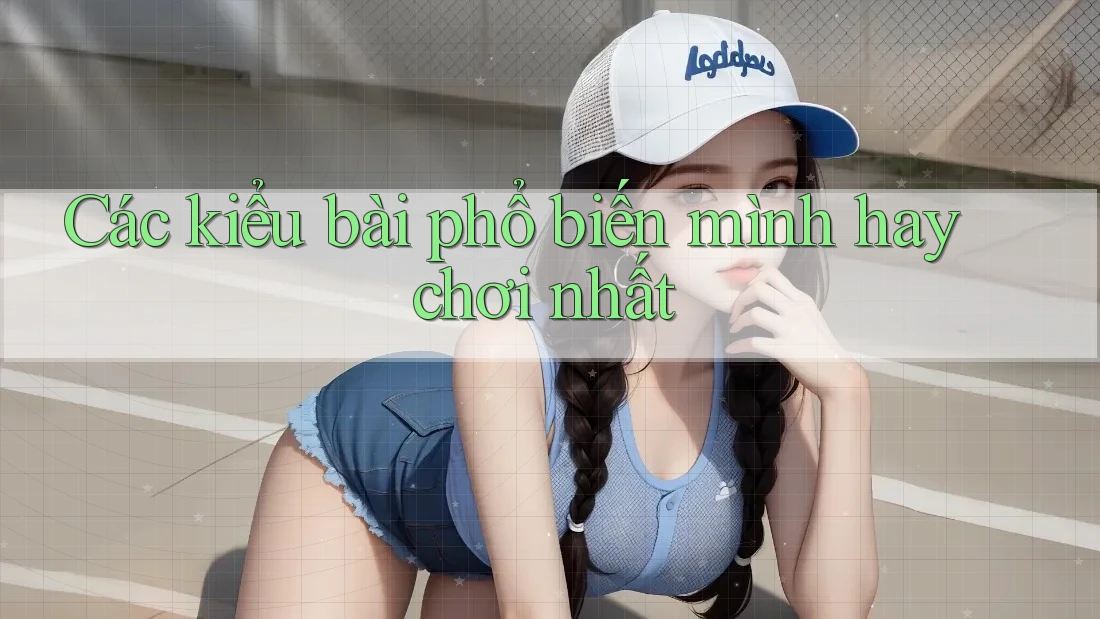 Các kiểu bài phổ biến mình hay chơi nhất