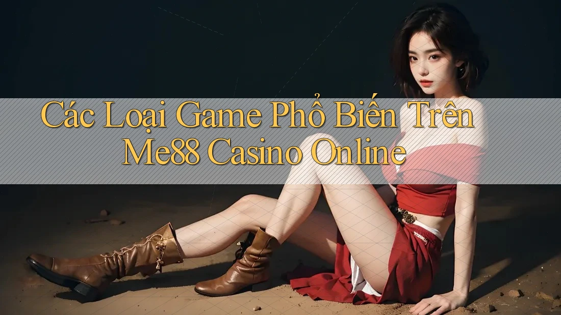 Các Loại Game Phổ Biến Trên Me88 Casino Online Các Loại Game Phổ Biến Trên Me88 Casino Online