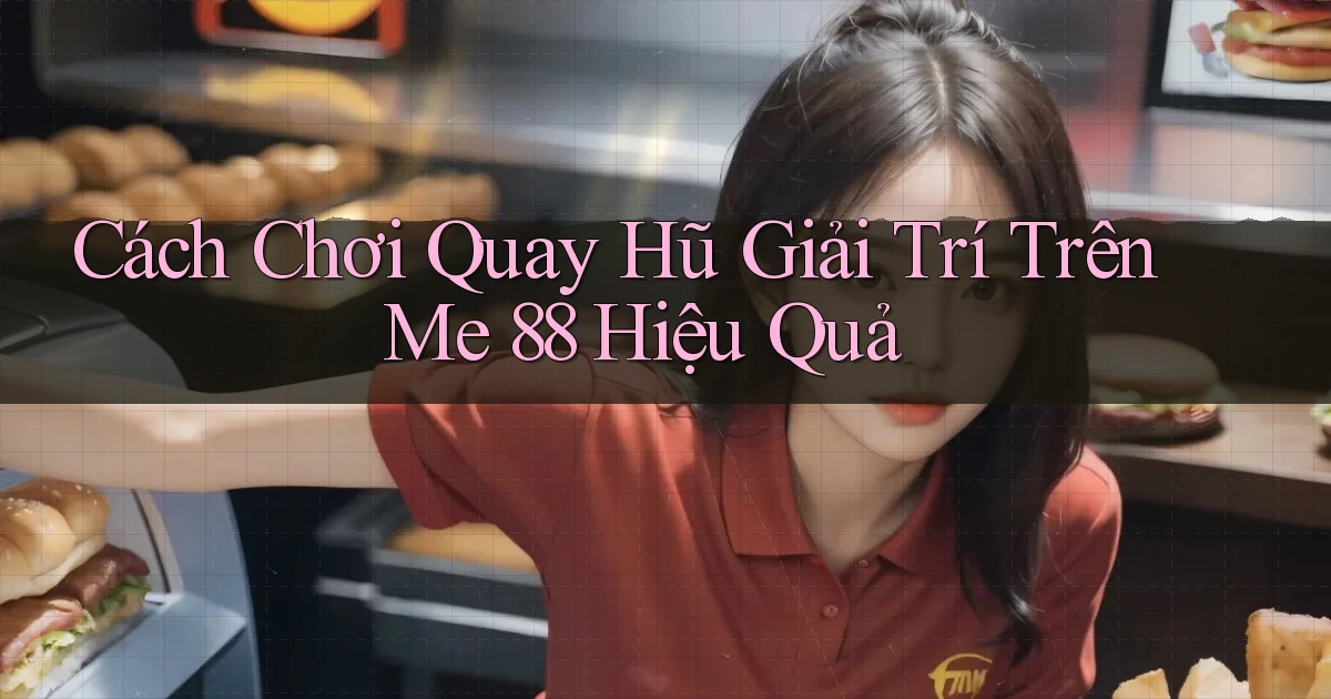 cách chơi quay hũ giải trí trên me 88 hiệu quả