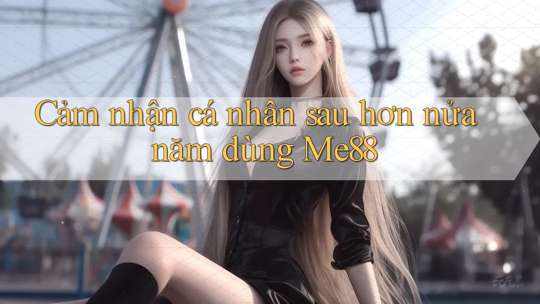 Cảm nhận cá nhân sau hơn nửa năm dùng Me88 Cảm nhận cá nhân sau hơn nửa năm dùng Me88