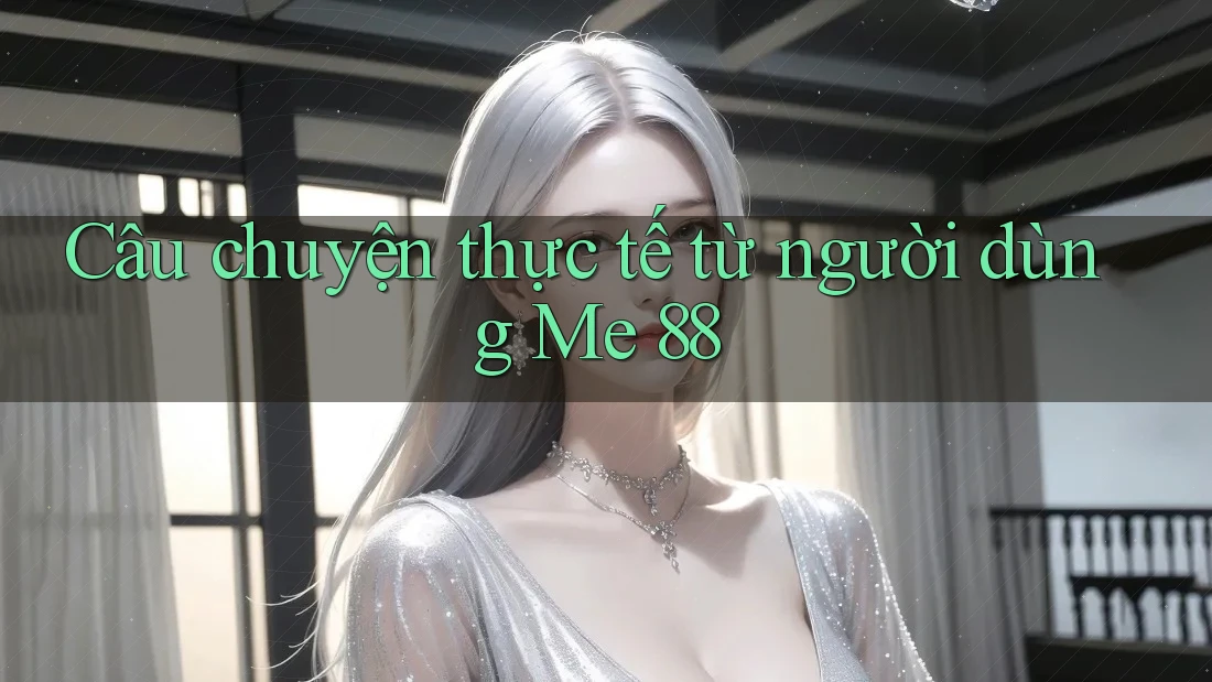 Câu chuyện thực tế từ người dùng Me 88