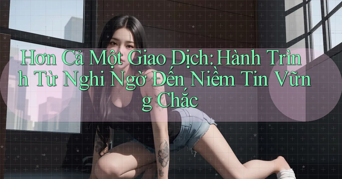 Hơn Cả Một Giao Dịch: Hành Trình Từ Nghi Ngờ Đến Niềm Tin Vững Chắc Hơn Cả Một Giao Dịch: Hành Trình Từ Nghi Ngờ Đến Niềm Tin Vững Chắc