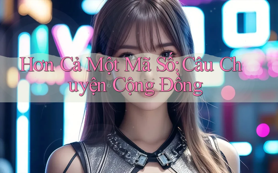 Hơn Cả Một Mã Số: Câu Chuyện Cộng Đồng Hơn Cả Một Mã Số: Câu Chuyện Cộng Đồng