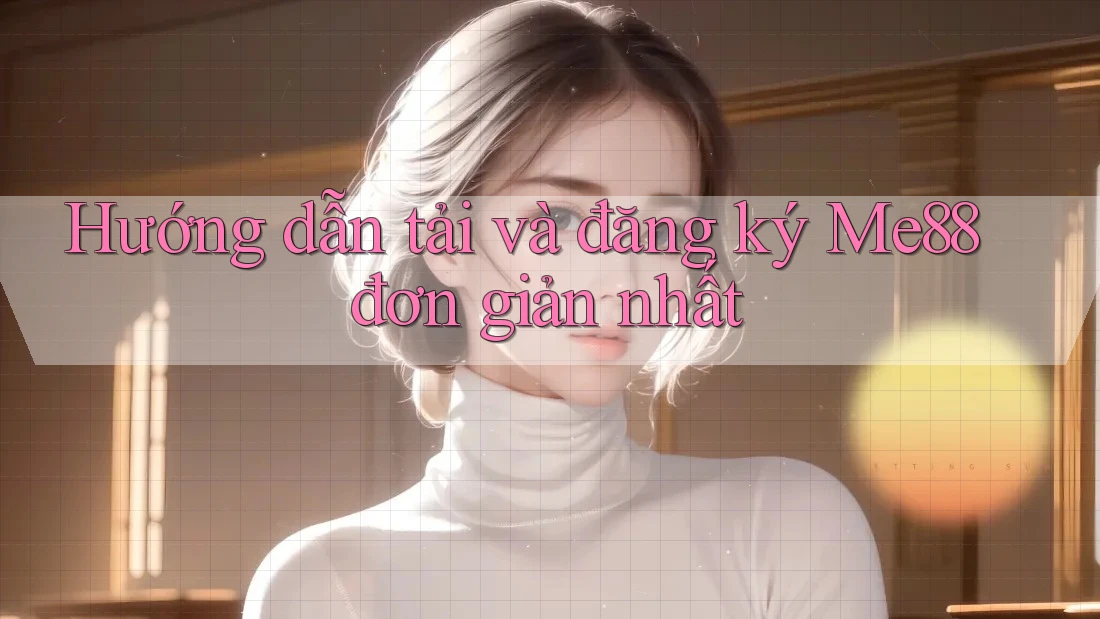 Hướng dẫn tải và đăng ký Me88 đơn giản nhất Hướng dẫn tải và đăng ký Me88 đơn giản nhất