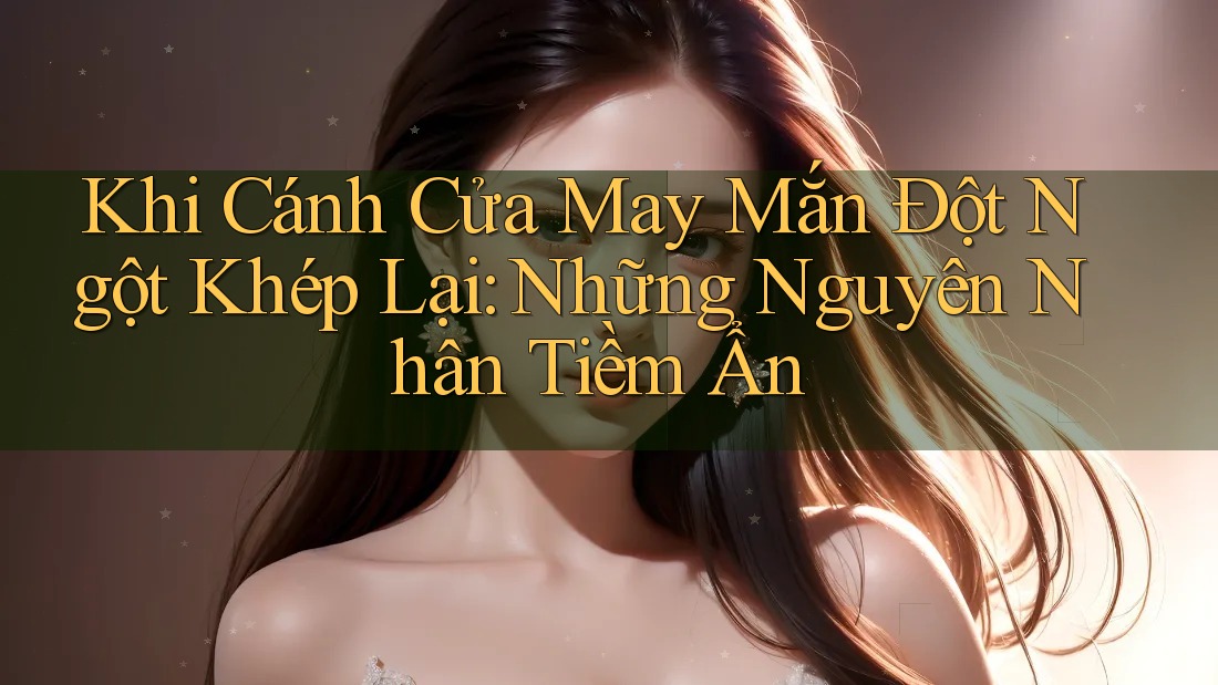 Khi Cánh Cửa May Mắn Đột Ngột Khép Lại: Những Nguyên Nhân Tiềm Ẩn