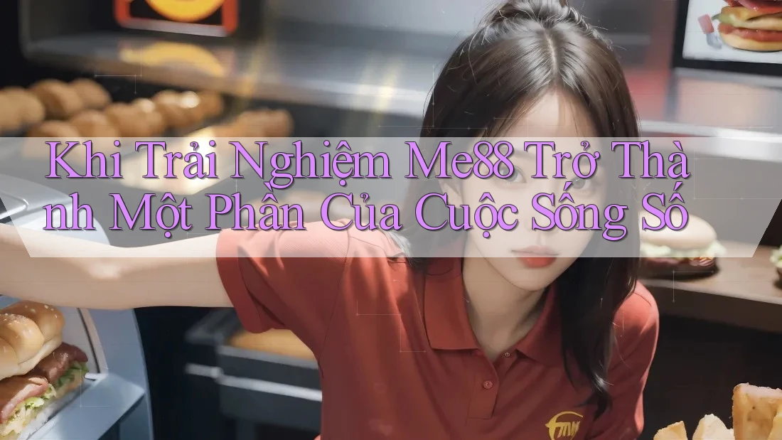 Khi Trải Nghiệm Me88 Trở Thành Một Phần Của Cuộc Sống Số Khi Trải Nghiệm Me88 Trở Thành Một Phần Của Cuộc Sống Số