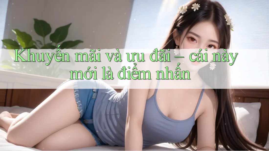 Khuyến mãi và ưu đãi – cái này mới là điểm nhấn