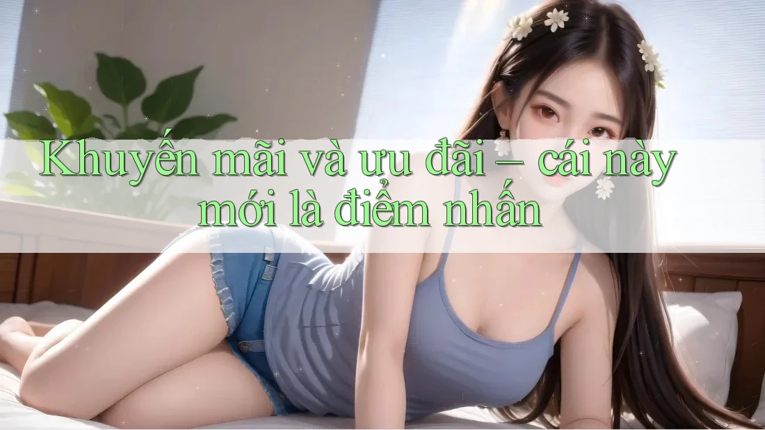 Khuyến mãi và ưu đãi – cái này mới là điểm nhấn