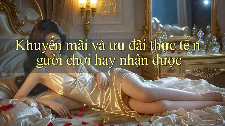 Khuyến mãi và ưu đãi thực tế người chơi hay nhận được Khuyến mãi và ưu đãi thực tế người chơi hay nhận được