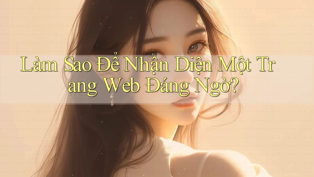 Làm Sao Để Nhận Diện Một Trang Web Đáng Ngờ? Làm Sao Để Nhận Diện Một Trang Web Đáng Ngờ?