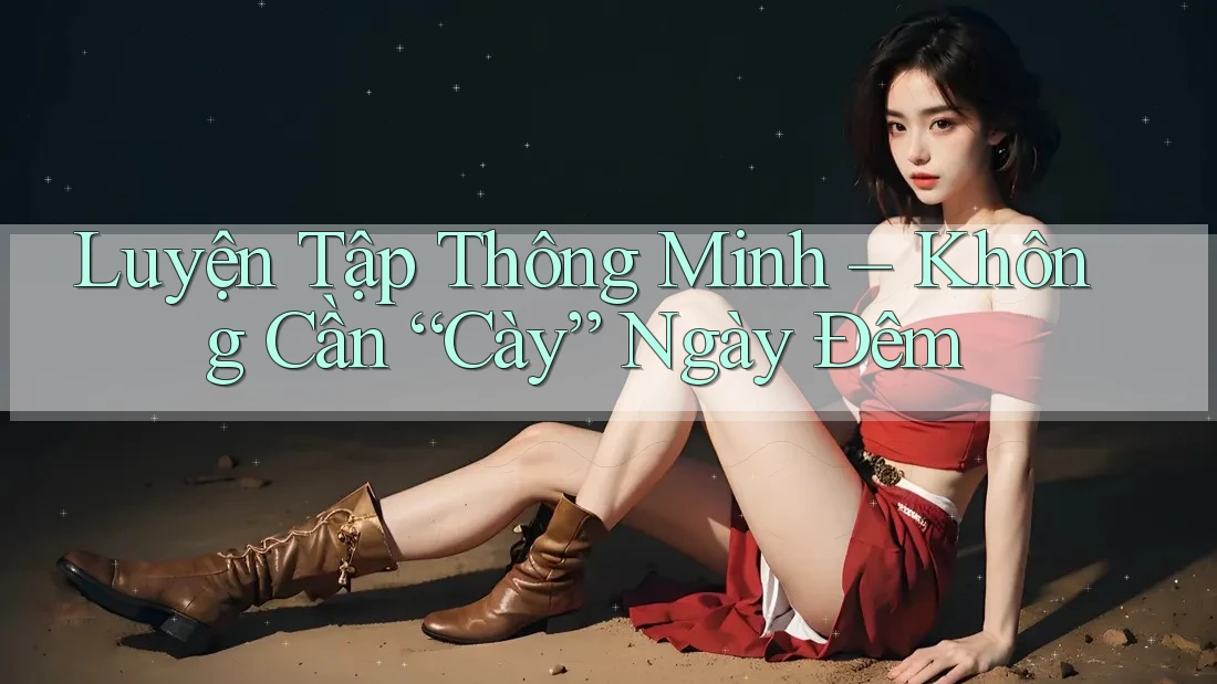 Luyện Tập Thông Minh – Không Cần “Cày” Ngày Đêm Luyện Tập Thông Minh – Không Cần “Cày” Ngày Đêm