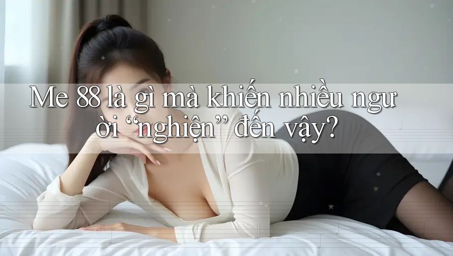 Me 88 là gì mà khiến nhiều người “nghiện” đến vậy?