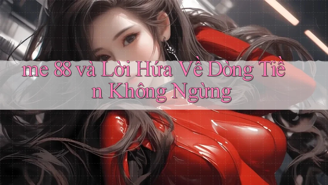 me 88 và Lời Hứa Về Dòng Tiền Không Ngừng me 88 và Lời Hứa Về Dòng Tiền Không Ngừng