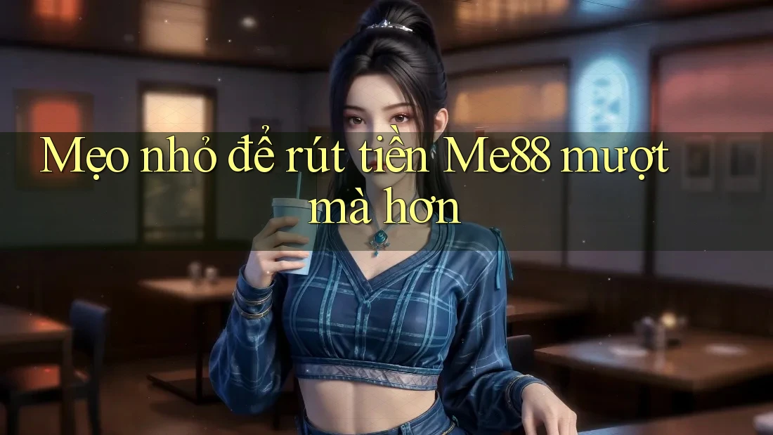 Mẹo nhỏ để rút tiền Me88 mượt mà hơn