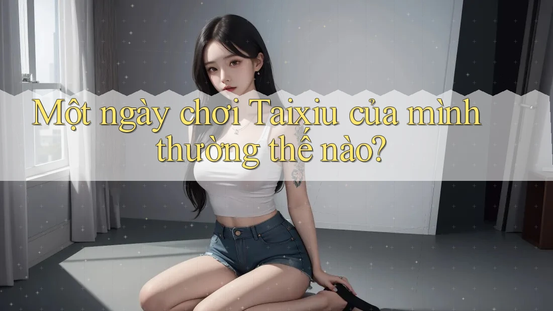 Một ngày chơi Taixiu của mình thường thế nào?