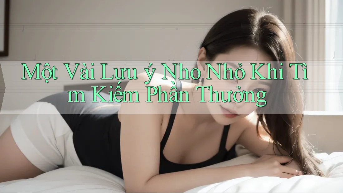 Một Vài Lưu ý Nho Nhỏ Khi Tìm Kiếm Phần Thưởng