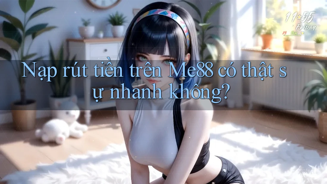 Nạp rút tiền trên Me88 có thật sự nhanh không? Nạp rút tiền trên Me88 có thật sự nhanh không?