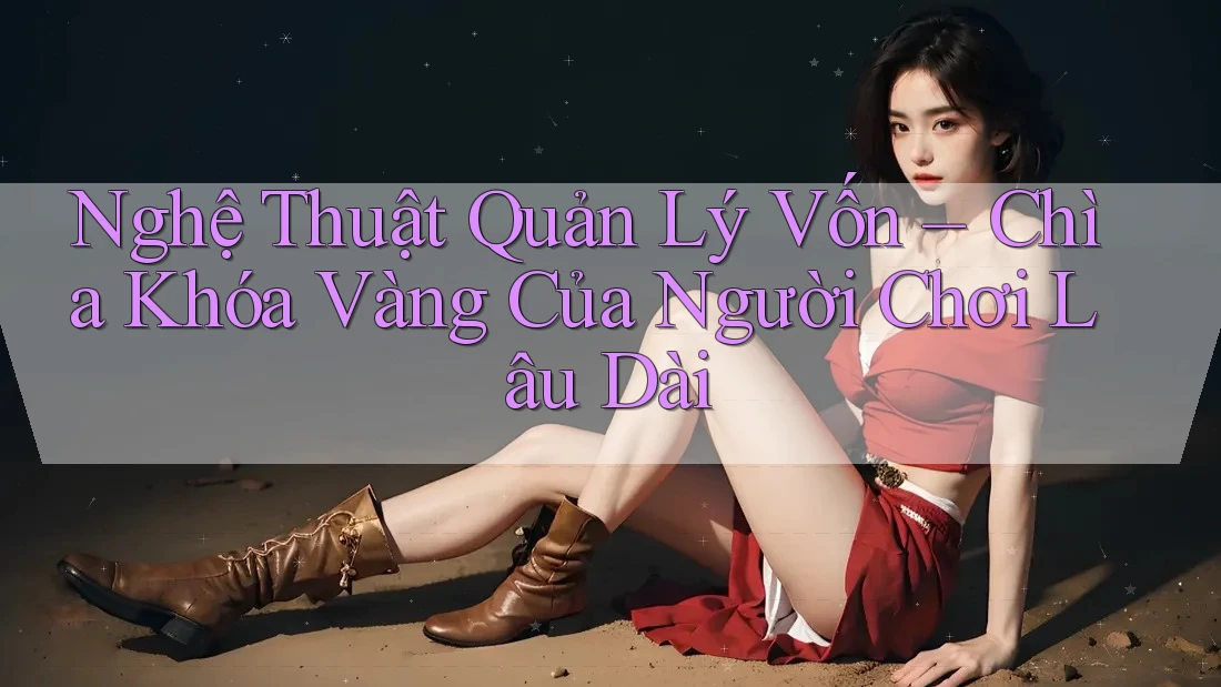 Nghệ Thuật Quản Lý Vốn – Chìa Khóa Vàng Của Người Chơi Lâu Dài