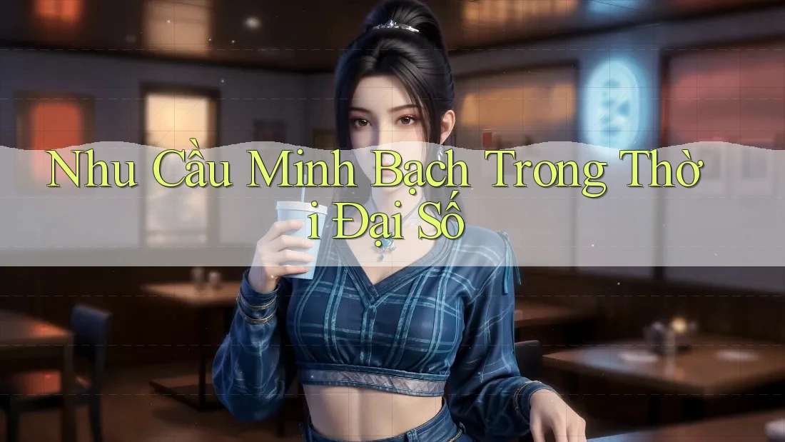 Nhu Cầu Minh Bạch Trong Thời Đại Số