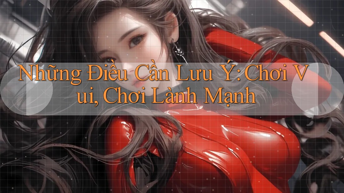 Những Điều Cần Lưu Ý: Chơi Vui, Chơi Lành Mạnh