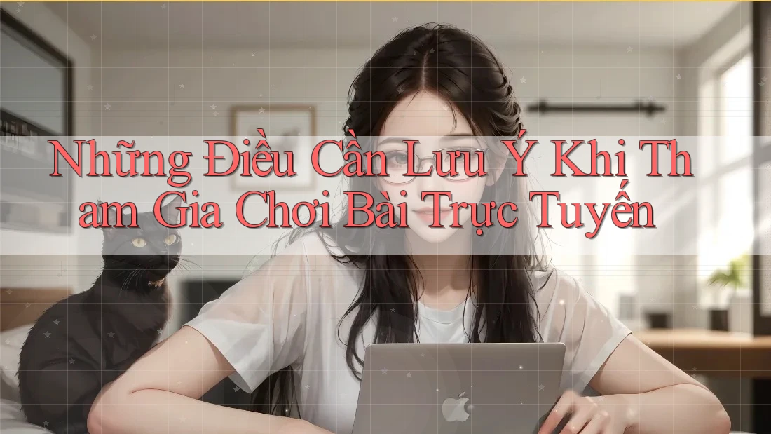 Những Điều Cần Lưu Ý Khi Tham Gia Chơi Bài Trực Tuyến