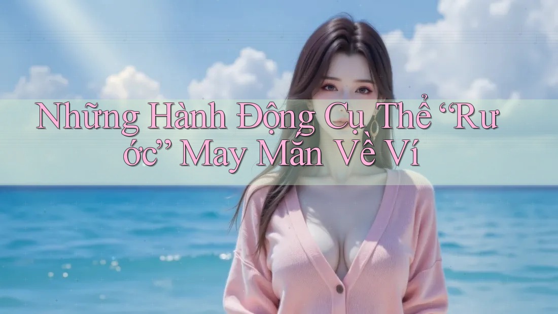 Những Hành Động Cụ Thể “Rước” May Mắn Về Ví