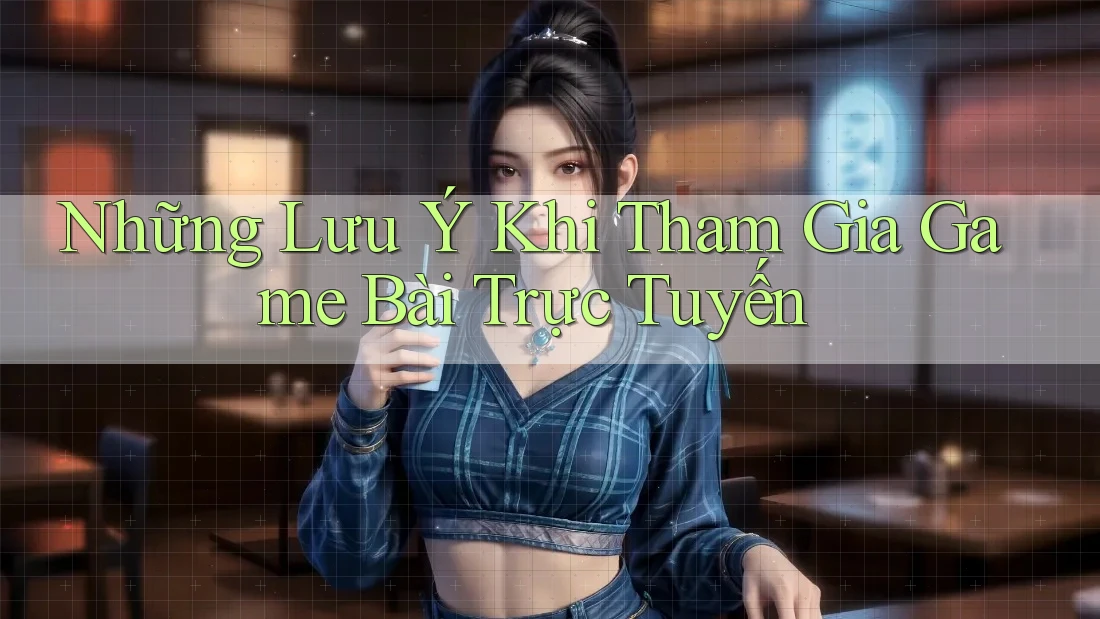 Những Lưu Ý Khi Tham Gia Game Bài Trực Tuyến Những Lưu Ý Khi Tham Gia Game Bài Trực Tuyến