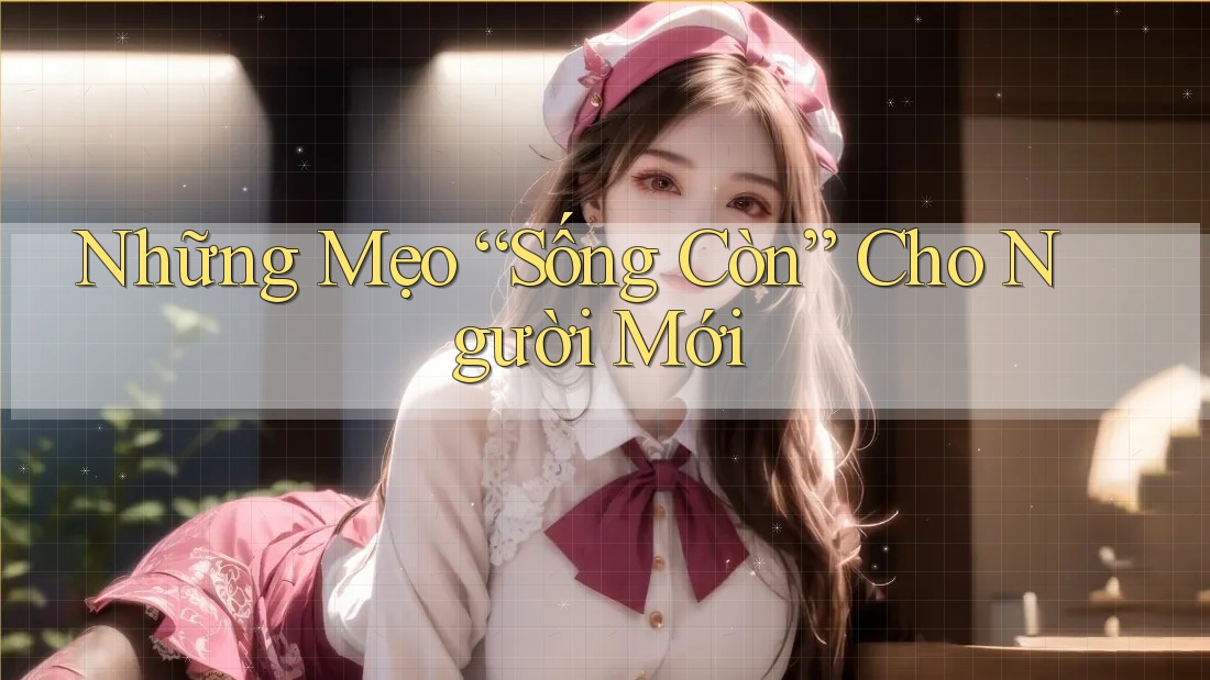 Những Mẹo “Sống Còn” Cho Người Mới