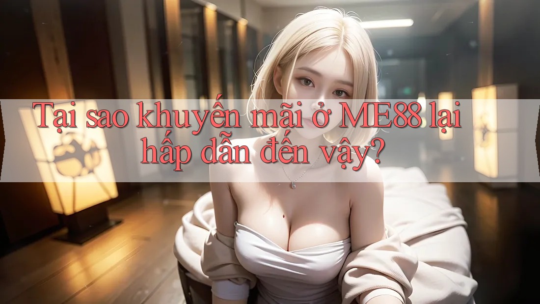 Tại sao khuyến mãi ở ME88 lại hấp dẫn đến vậy?