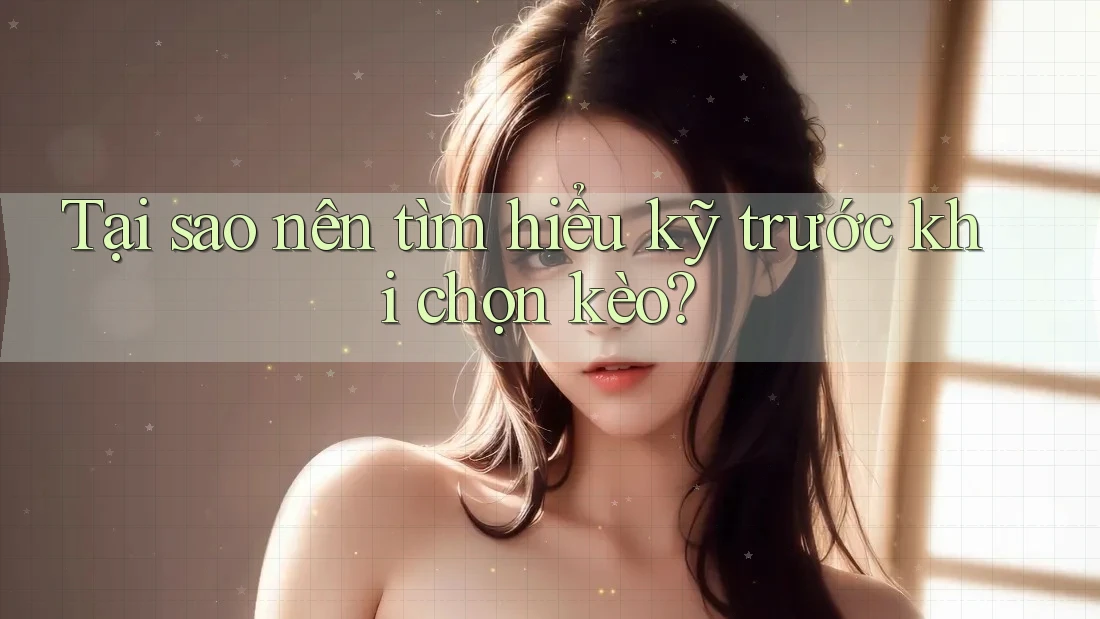 Tại sao nên tìm hiểu kỹ trước khi chọn kèo?