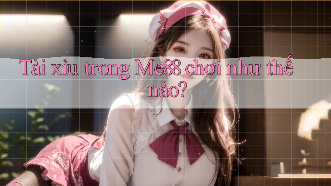 Tài xỉu trong Me88 chơi như thế nào?