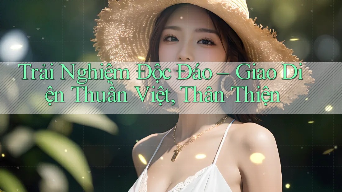 Trải Nghiệm Độc Đáo – Giao Diện Thuần Việt, Thân Thiện