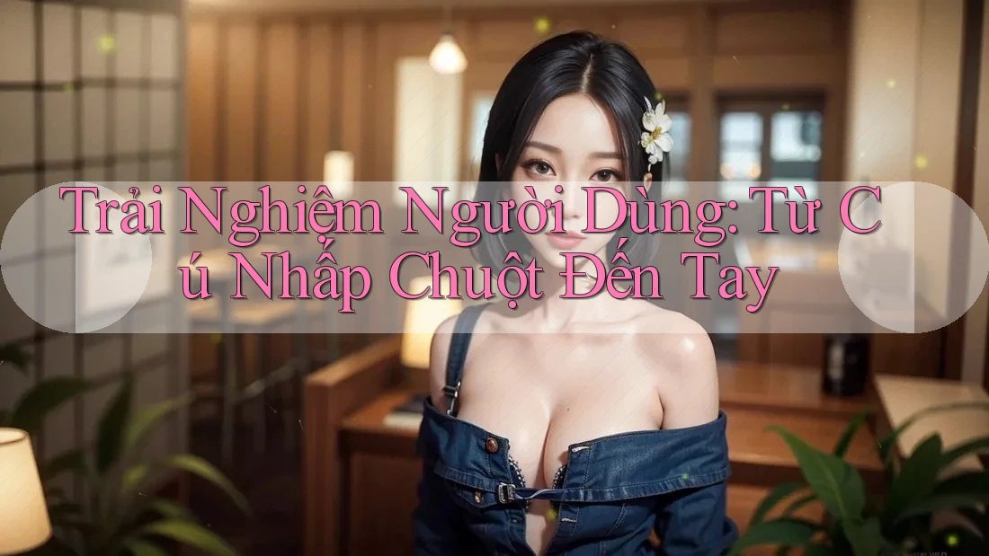 Trải Nghiệm Người Dùng: Từ Cú Nhấp Chuột Đến Tay Trải Nghiệm Người Dùng: Từ Cú Nhấp Chuột Đến Tay