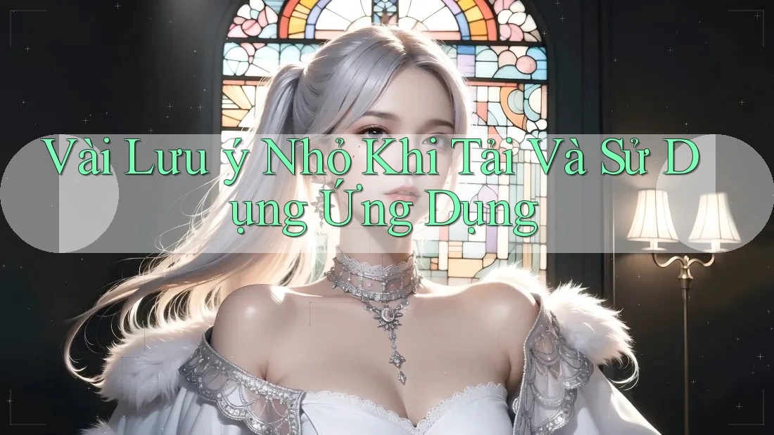 Vài Lưu ý Nhỏ Khi Tải Và Sử Dụng Ứng Dụng