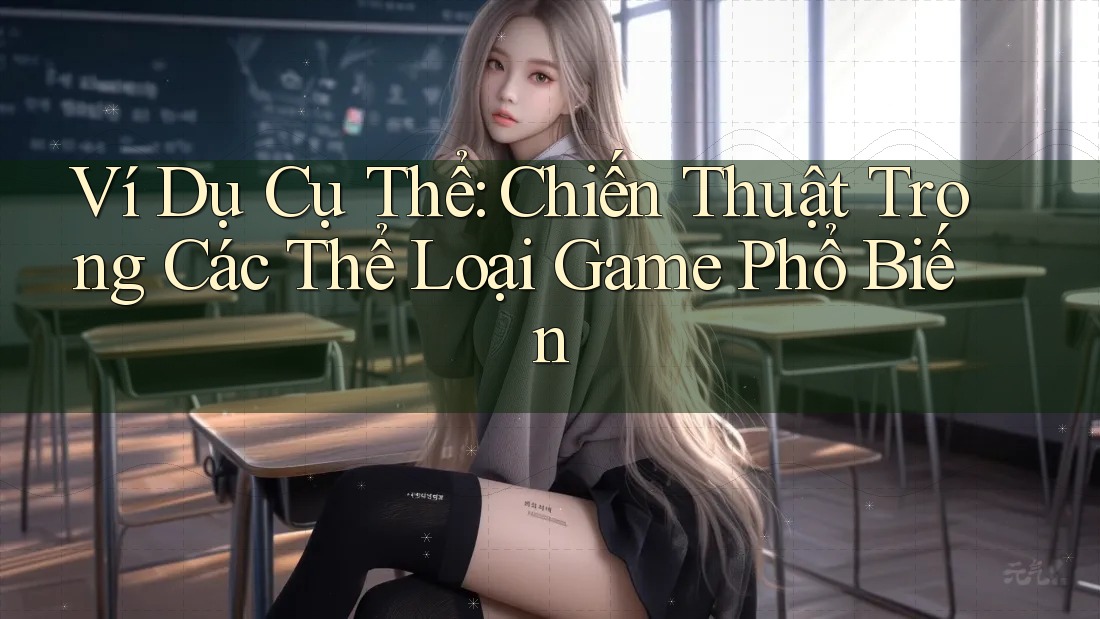 Ví Dụ Cụ Thể: Chiến Thuật Trong Các Thể Loại Game Phổ Biến