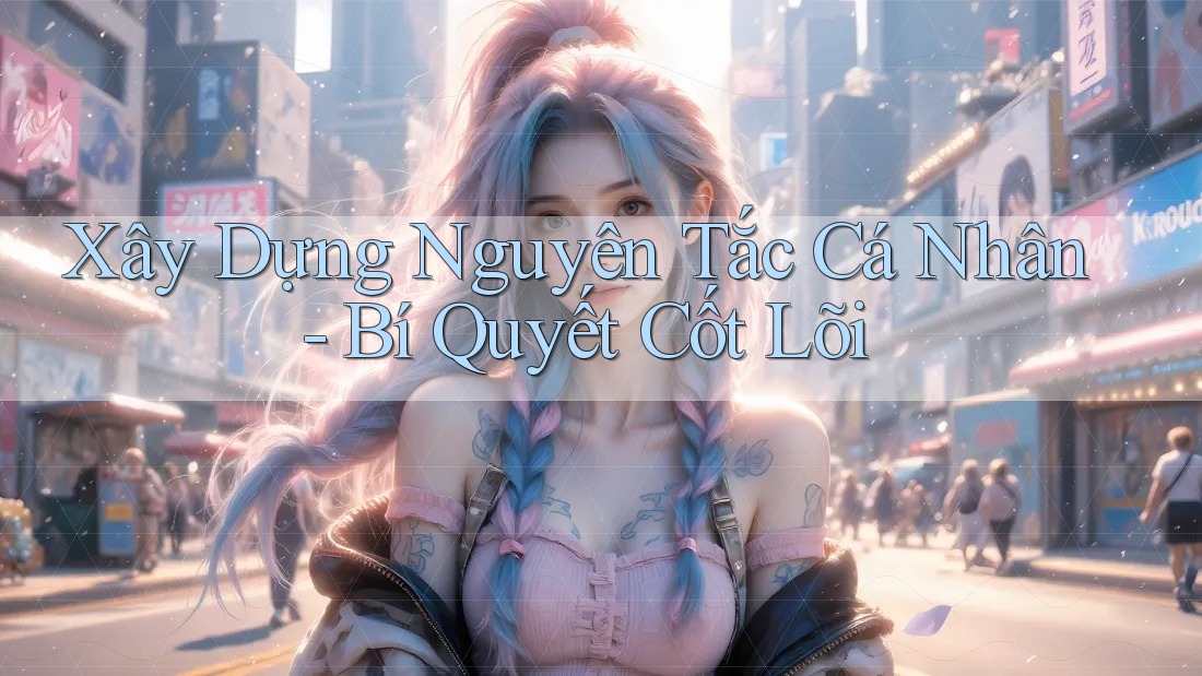 Xây Dựng Nguyên Tắc Cá Nhân - Bí Quyết Cốt Lõi