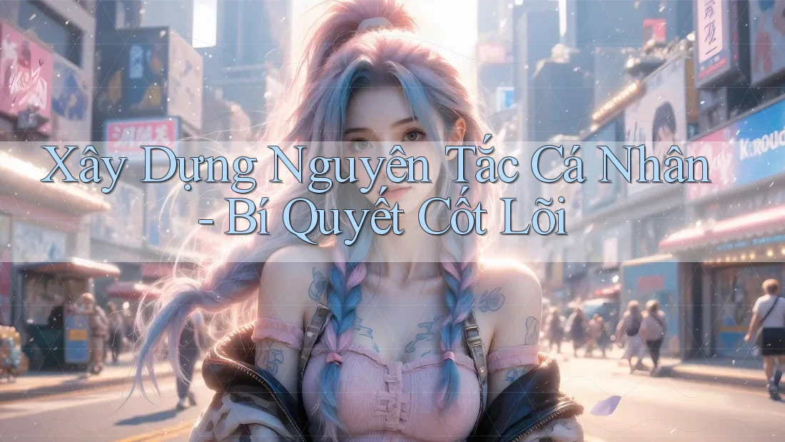 Xây Dựng Nguyên Tắc Cá Nhân - Bí Quyết Cốt Lõi